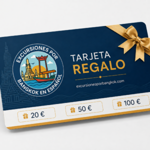 Tarjeta Regalo - Excursiones por Bangkok