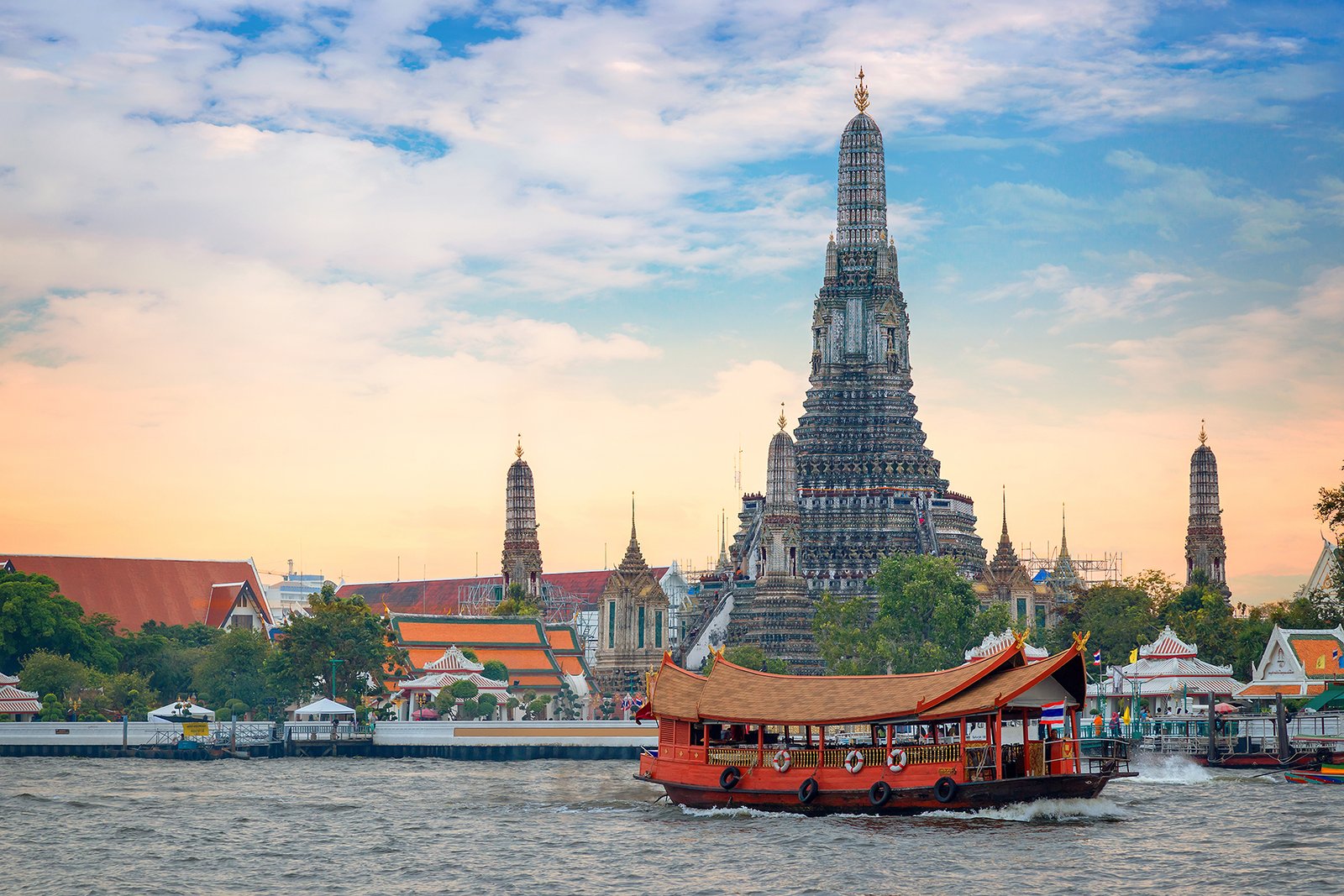 PASEO por los KLONGS con WAT ARUN - Excursiones por Bangkok en Español